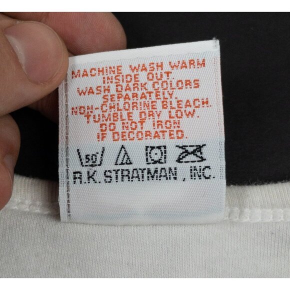 Harley-Davidson Flames T-Shirt Women's Tag XL Vintage Y2K Flames USA Long Sleeve - Picture 7 of 12